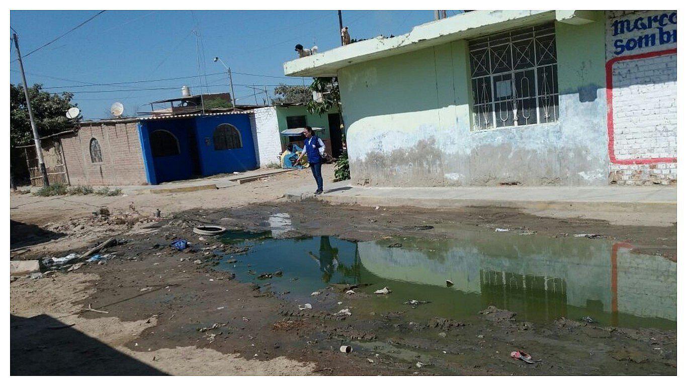 Defensoría constata deficiencias en el servicio de agua y el colapso de las redes de desagüe en Catacaos (VIDEO)