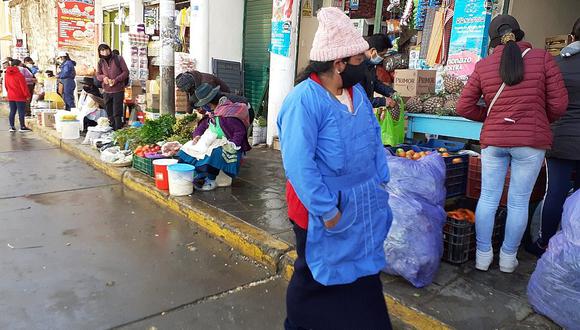 Huancavelica: Riesgo de contagio por comercio informal