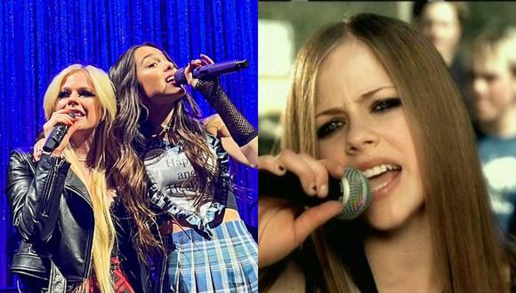 Olivia Rodrigo cantó “Complicated” junto a Avril Lavigne. (Foto: @oliviarodrigo/Captura YouTube).