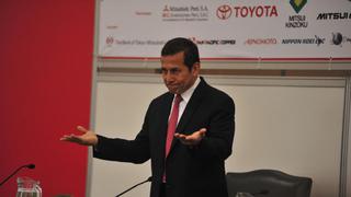 Humala culpa a la prensa por la polémica desatada sobre la crisis