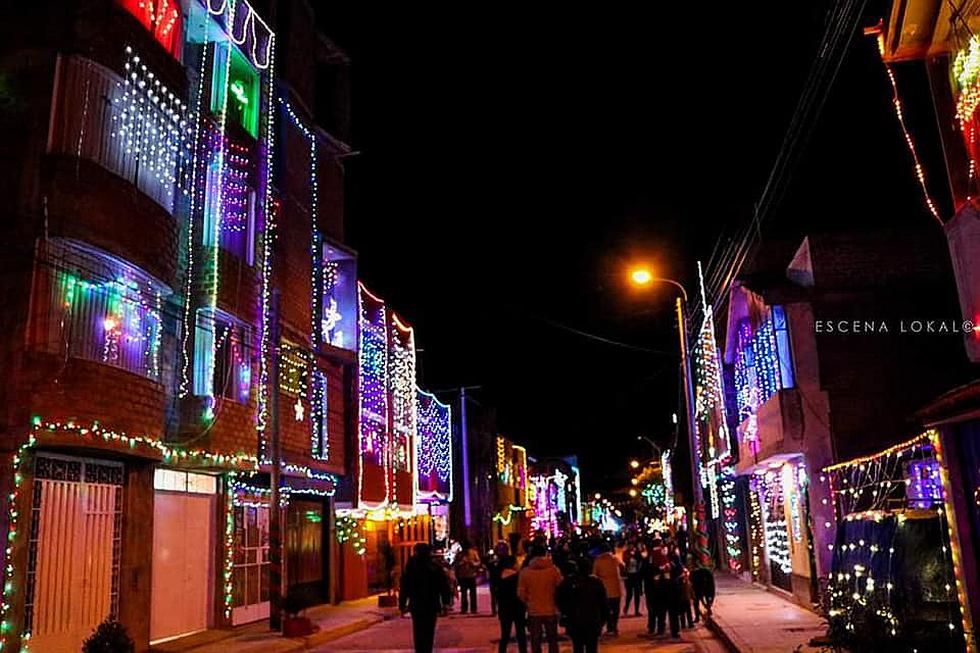 El lugar más iluminado de Puno durante la Nochebuena (FOTOS)