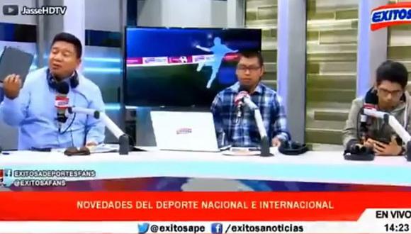 Polémico Silvio Valencia insultó a periodista en su programa