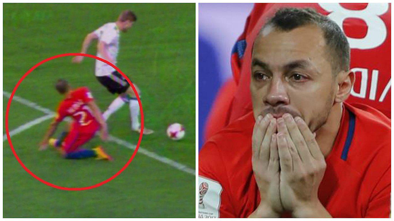 Marcelo Díaz compara el dolor de la muerte de su hermano con error en Copa Confederaciones 