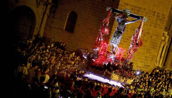 Impresionante procesión y bendición del Señor de Los Temblores en Cusco (VIDEO) 