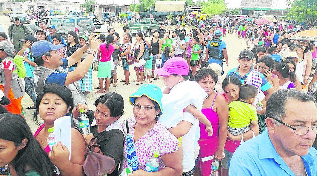 Piura: Entregan 11 toneladas de ayuda humanitaria a familias afectadas por las lluvias