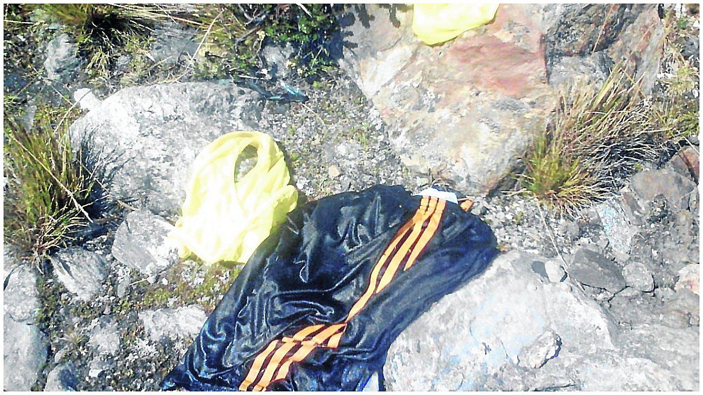 ​Encuentran prendas de vestir y sacrificios en nevado Huaytapallana