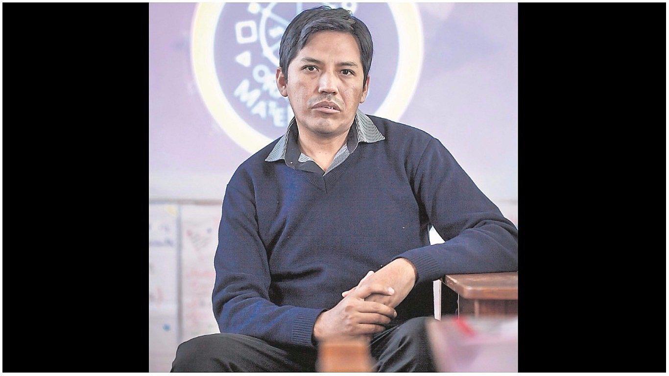 Jorge Luis Huayta: “El reto es lograr que el niño aprenda con las herramientas más eficientes”