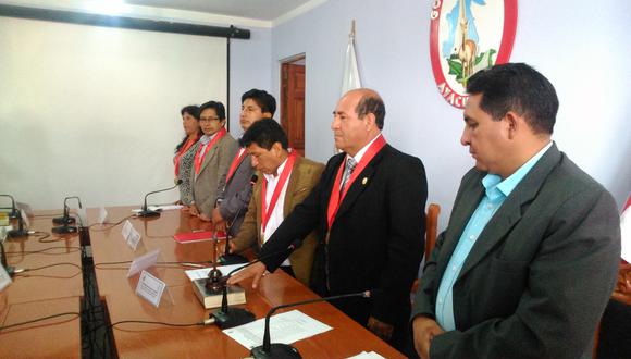 Alix Aponte asume presidencia del Consejo Regional de Ayacucho