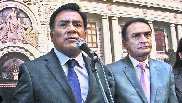 Velásquez, Becerril y Espinoza piden no ser investigados por caso Tumán 