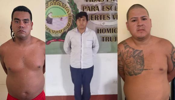 La Libertad. Policía los sindica de haber asesinado a dos menores el miércoles último en la ciudad de Trujillo. (PNP)