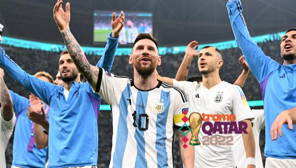Selección de Argentina en el Mundial Qatar 2022. (Foto. EFE)