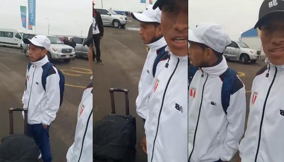 Atletas peruanos fueron abandonados a su suerte y denuncian mala coordinación para su recibimiento (VIDEO)