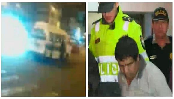 Chofer de combi que embistió a policía tiene la licencia cancelada (VIDEO)