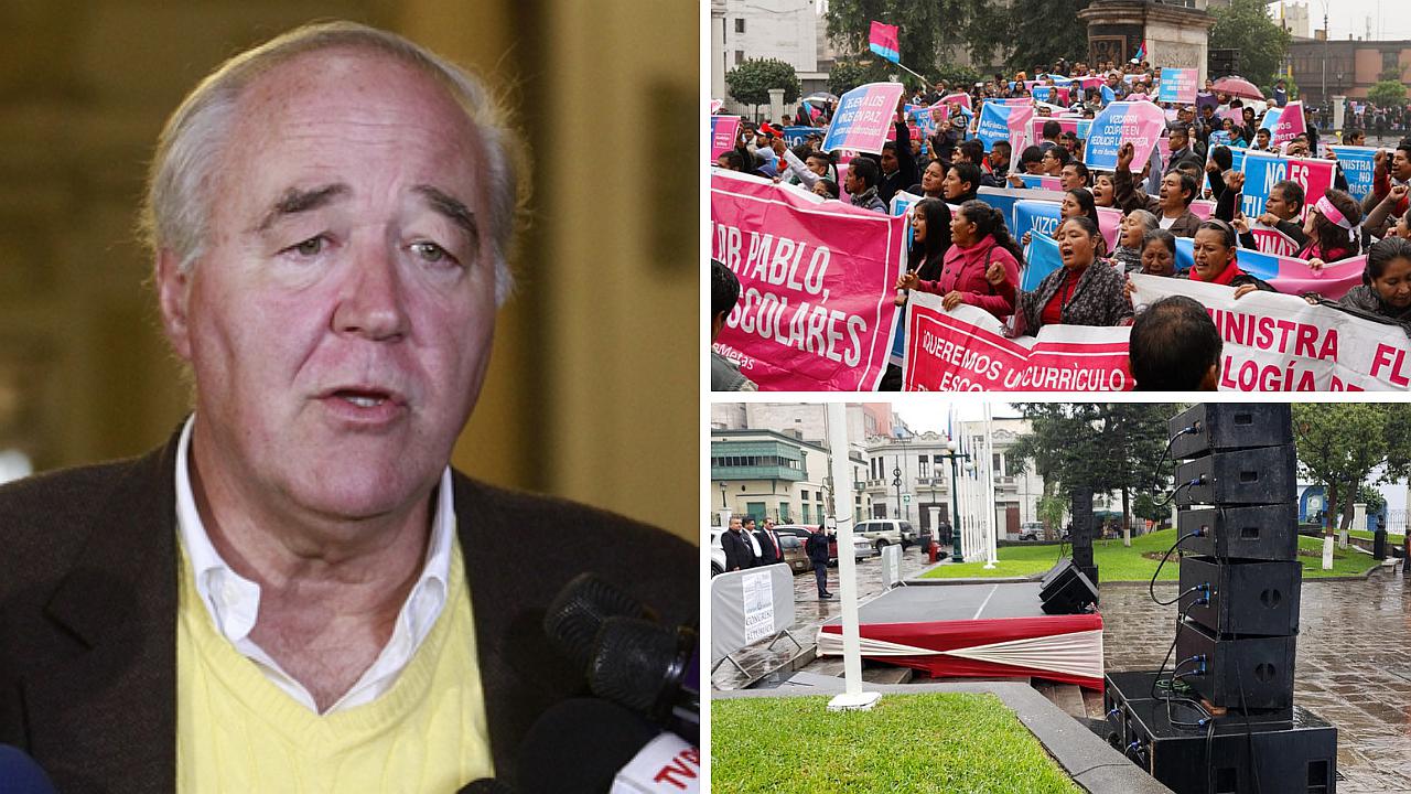 García Belaúnde tras ingreso de manifestantes al Congreso: "Hemos tenido que suspender una sesión"