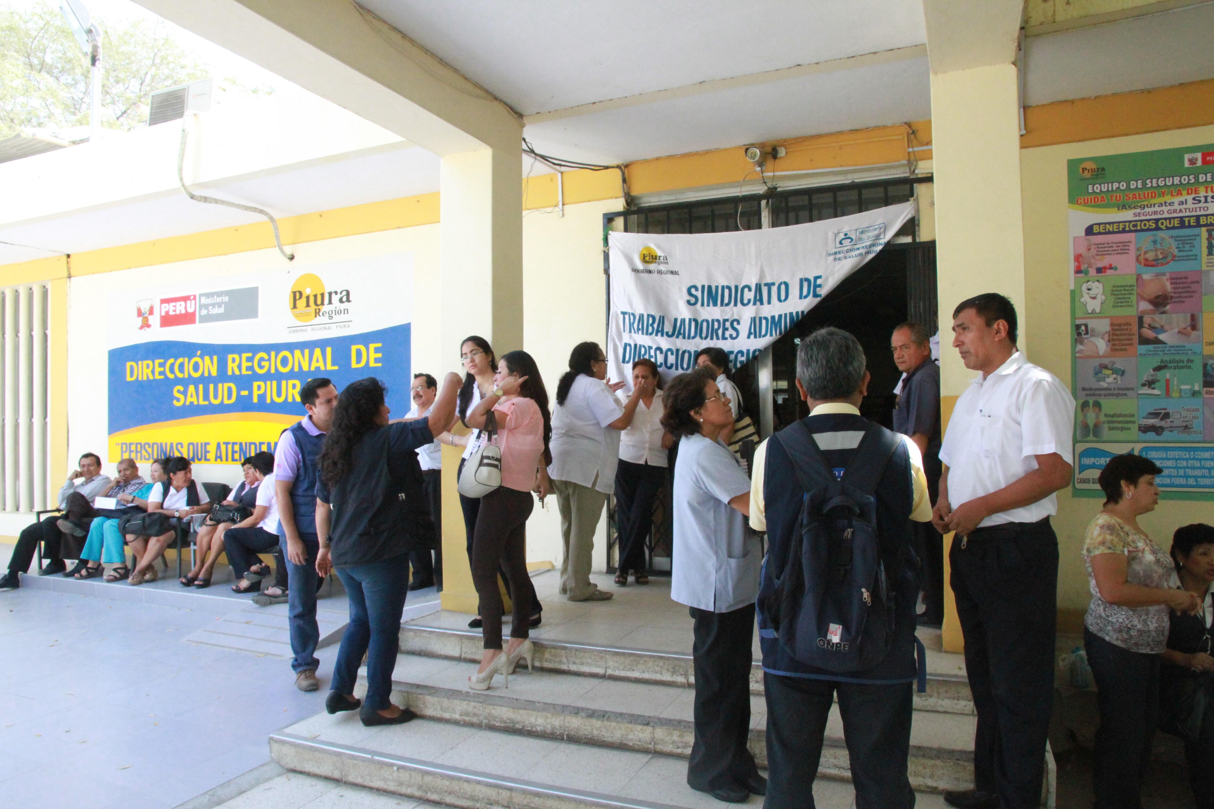 Piura: No se atienden a 40 mil usuarios por paro de Salud