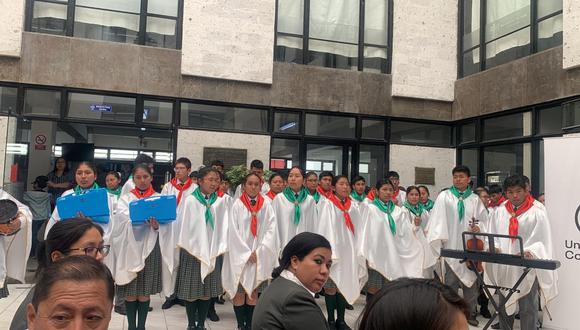 Mes navideño será amenizado por estudiantes de colegios de Arequipa y sus villancicos. (Foto: GEC)