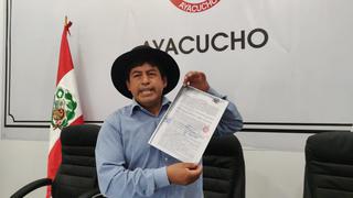 Ayacucho: Consejero Huashuayo negó denuncias de presunta corrupción en el Procompite