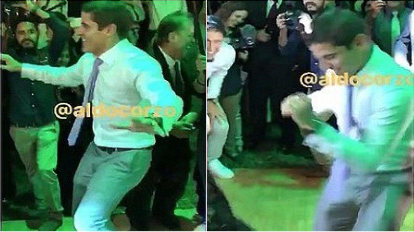 Aldo Corzo y su desenfrenado baile que causa furor en las redes sociales (VIDEO)