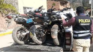 Motos robadas en la Ayacucho se venden en Andahuaylas