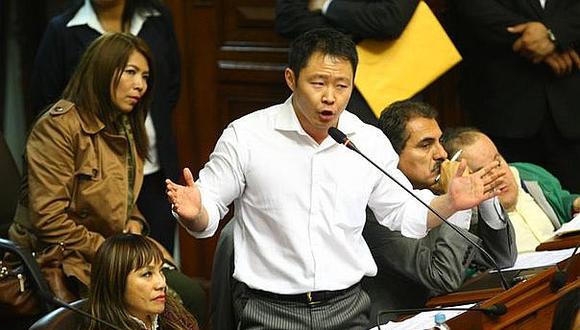 Kenji Fujimori: "Mil veces es preferible ser asediado por la prensa que recortar su libertad"