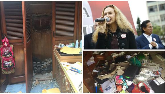 Eliane Karp denuncia que Fiscalía realizó destrozos en casa de Alejandro Toledo (VIDEO)