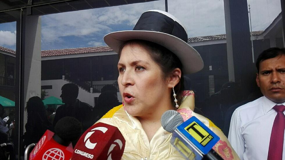 Congresista Yeni Vilcatoma confía en que Keiko Fujimori saldrá de prisión con la apelación
