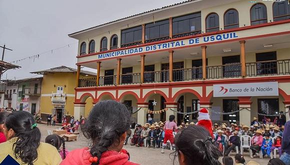Municipalidad de Usquil ejecuta el 90% de su presuesto y supera a Otuzco y Trujillo 