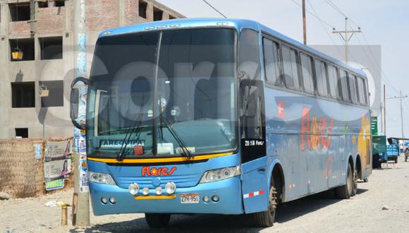 Delincuentes asaltan bus que viajaba de Lima a Tacna