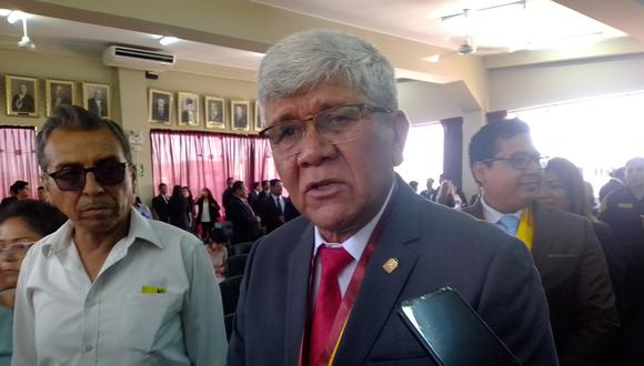 El alcalde de Tacna Pascual Güisa Bravo afirma que hay que apostar por la reanudación de las actividades económicas. (Foto: Adrian Apaza)