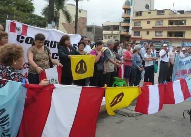  Chimbote: Lavarán banderas en protesta contra la Municipalidad Provincial del Santa