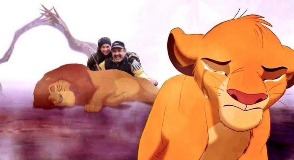 Con memes critican a Lucero por tomarse fotos con un animal cazado