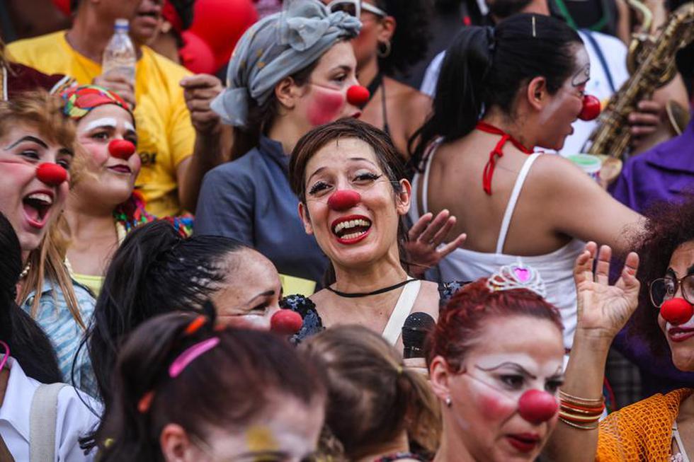 Encuentro Internacional de Payasos en Río de Janeiro (Fotos)