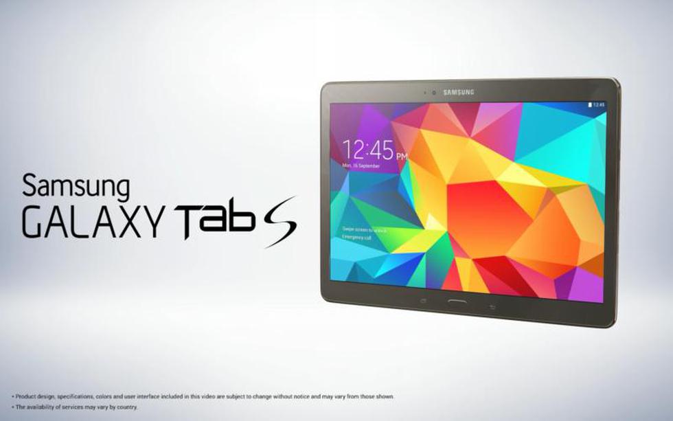 Samsung: Conoce la nueva Galaxy Tab S (FOTOS)