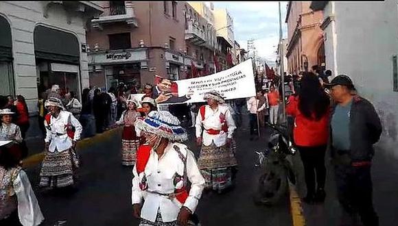 Arequipa: Realizan ​Wititeada en respaldo a Martín Vizcarra  