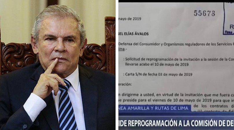 Luis Castañeda pide reprogramación de asistencia a la citación del Congreso (VIDEO)