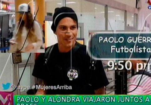 Paolo Guerrero viajó a Brasil con integrante de Combate