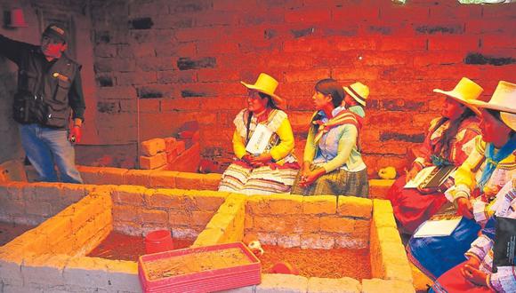 Las capacitaciones se dictan en quechua, el idioma nativo de las mujeres de los caseríos del distrito de Pamparomás.