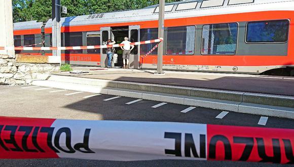 Un enfermo mental alemán apuñala a dos pasajeros en un tren en Austria