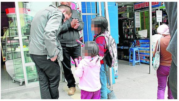 Más de 300 niños todavía mendigan y trabajan en las calles de Huancayo