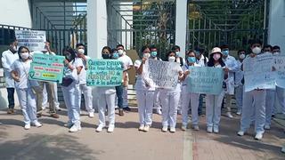 Piura: Alumnos de la Facultad de Medicina de la UNP exigen retornar a las aulas