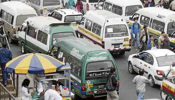 Gran congestión generan vehículos en la ciudad