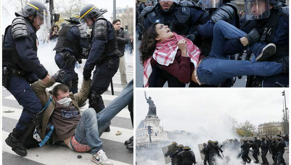 COP21: Centenar de detenidos en altercados por manifestación en París