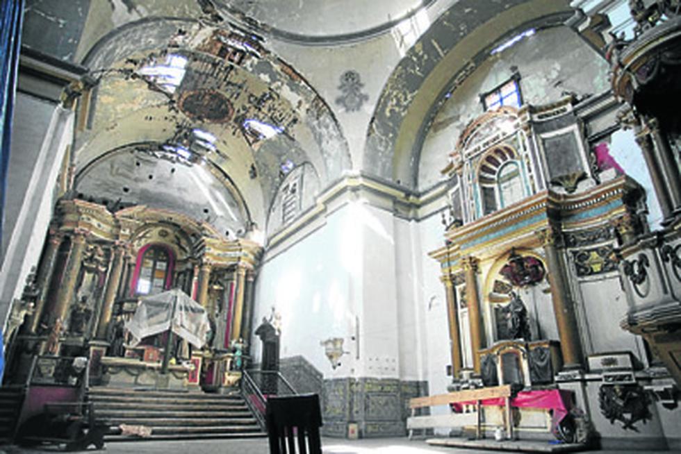 Iglesias de Lima en riesgo de colapso