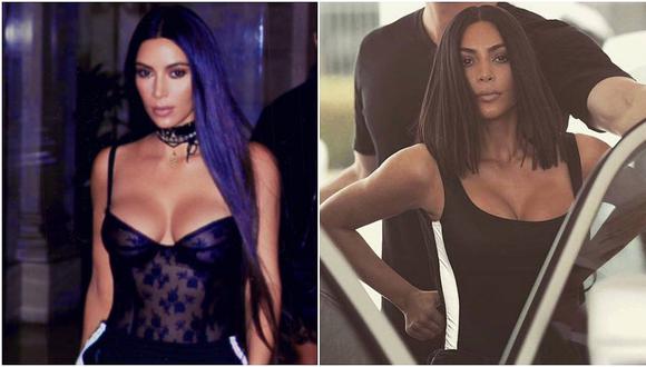 Kim Kardashian: escote le juega una mala pasada en Instagram Live (VIDEO)