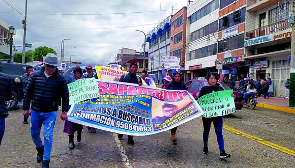 Ama de casa, minero y taxista desaparecen  en la ciudad de La Oroya