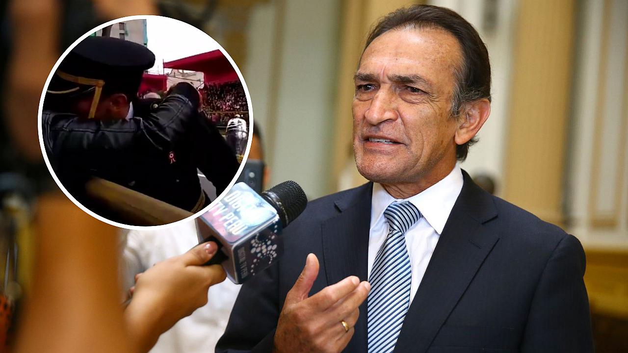 Héctor Becerril sobre video de policía que entregó rosa a su madre: "Ya estaba planificado"