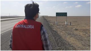 Contraloría advierte demora en entrega de terrenos que afecta obras de Autopista del Sol
