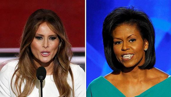 ​¿Melania Trump plagió discurso de Michelle Obama?