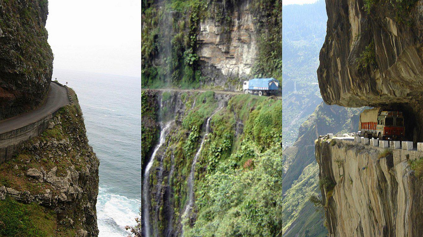Rutas mortales: las carreteras más peligrosas del mundo (FOTOS)
