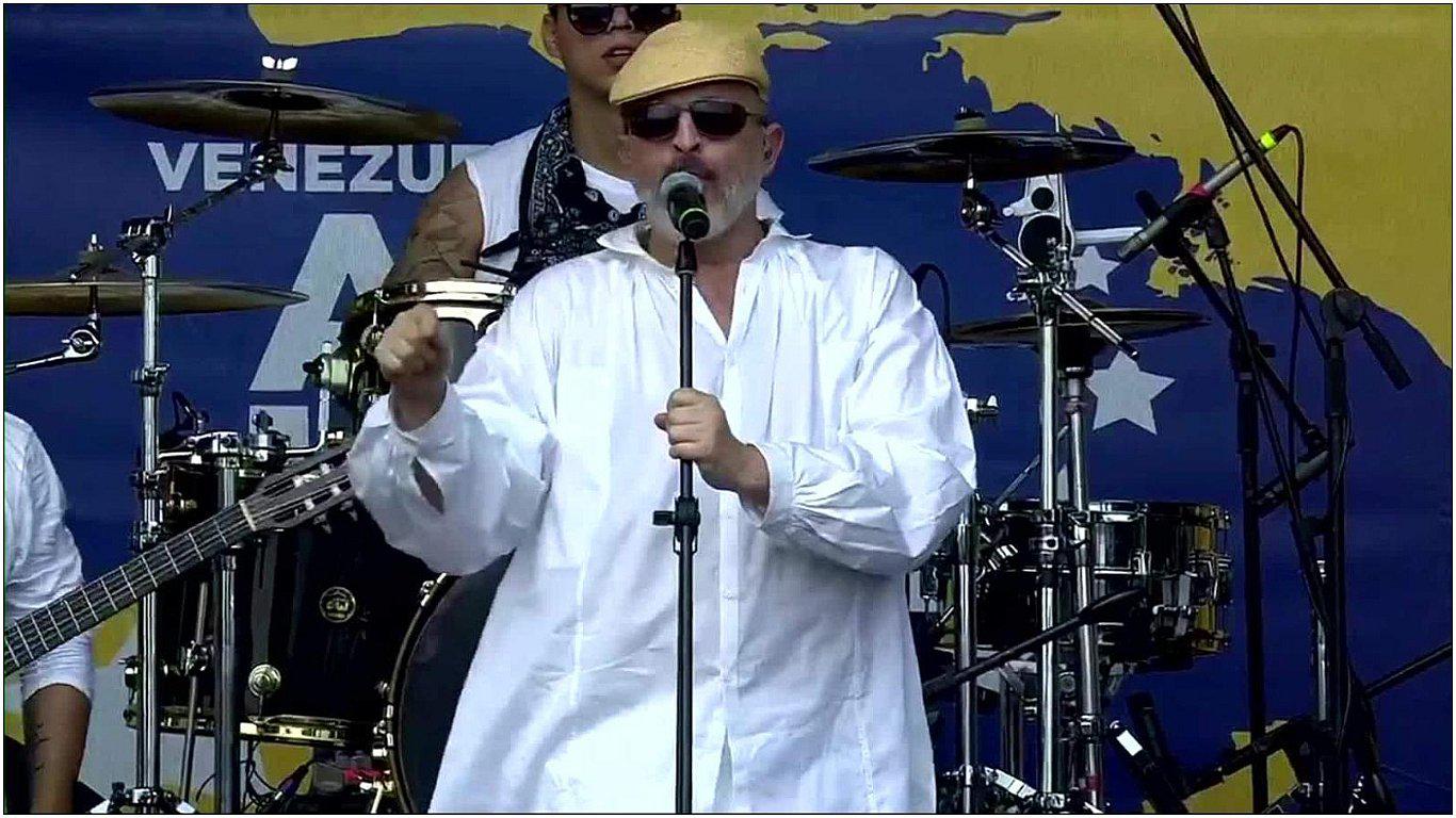 'Venezuela Aid Live': Miguel Bosé canta y se pronuncia contra Nicolás Maduro (VIDEO)